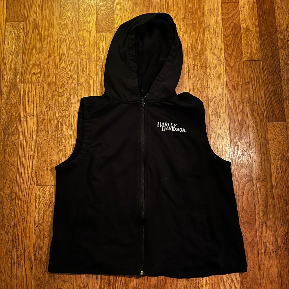 Harley-Davidson Black Zippered Hoodie